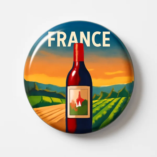 French Wine Bottle