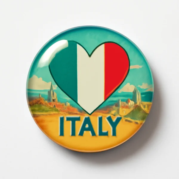 Italian Flag Heart